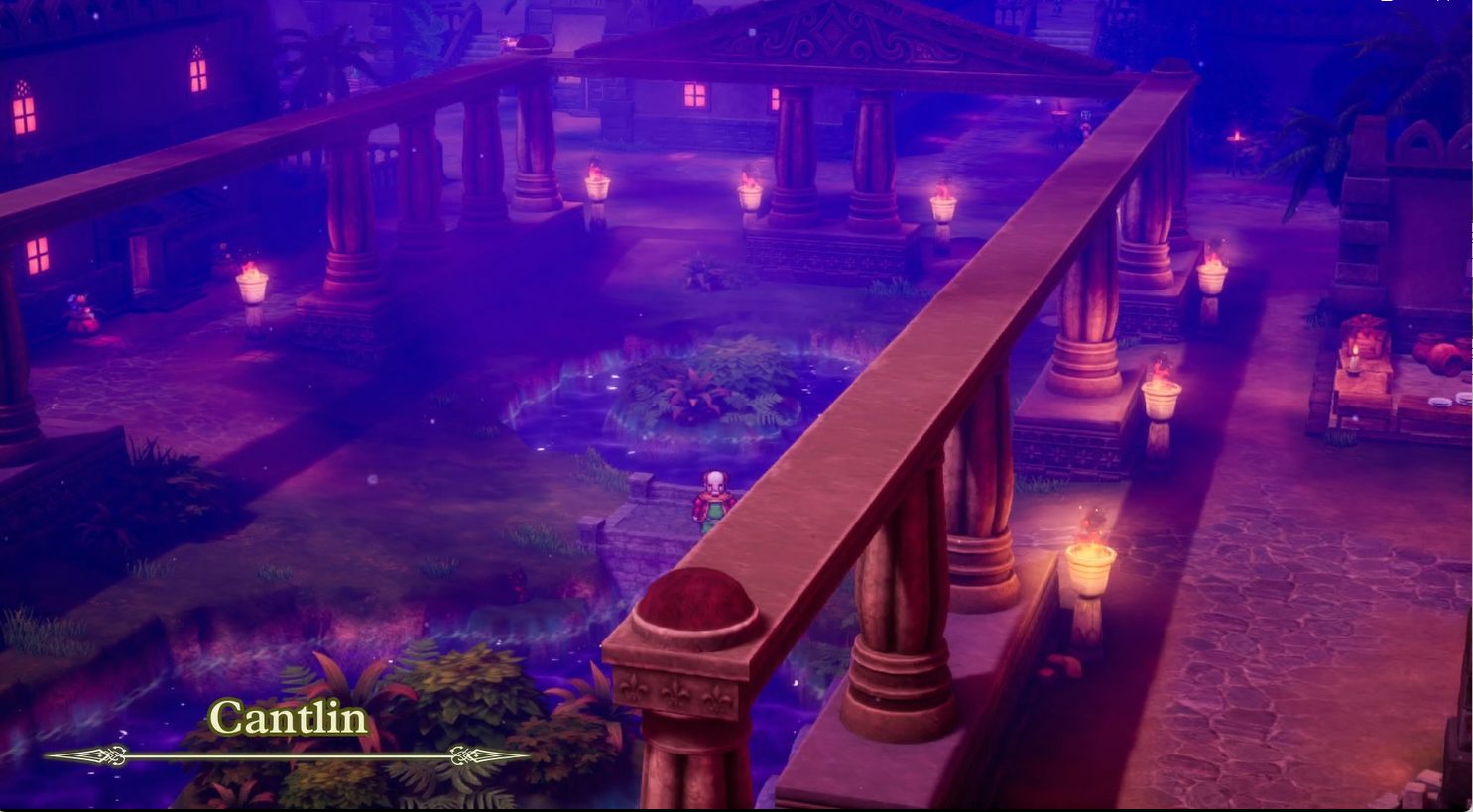 メルキドの町の様子