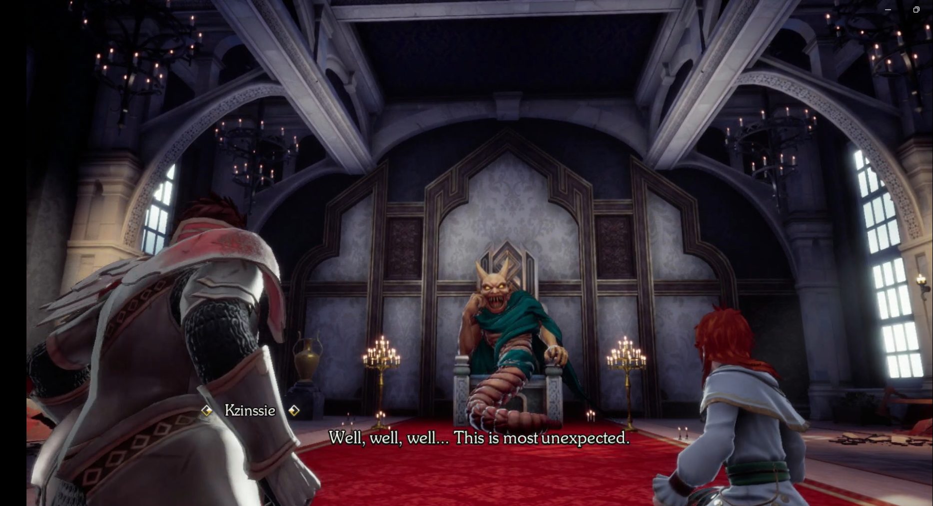 クジンシーの館に乗り込む